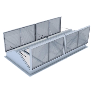 三角形电动排烟天窗