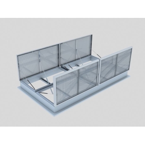 一字型采光排烟天窗